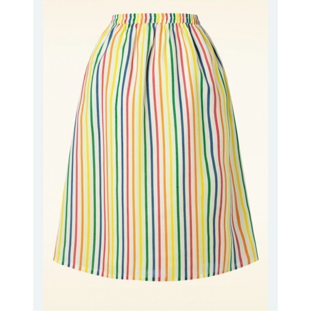 Compania fantastica Maldivas stripes skirt xs